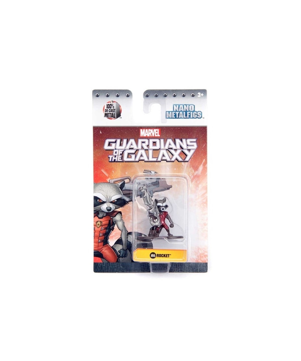 Kolleksiyon Karakterleri, AVENGERS, Marvel Avengers 253221000 Single Pack Nanofigs Figür 65040 Rocket