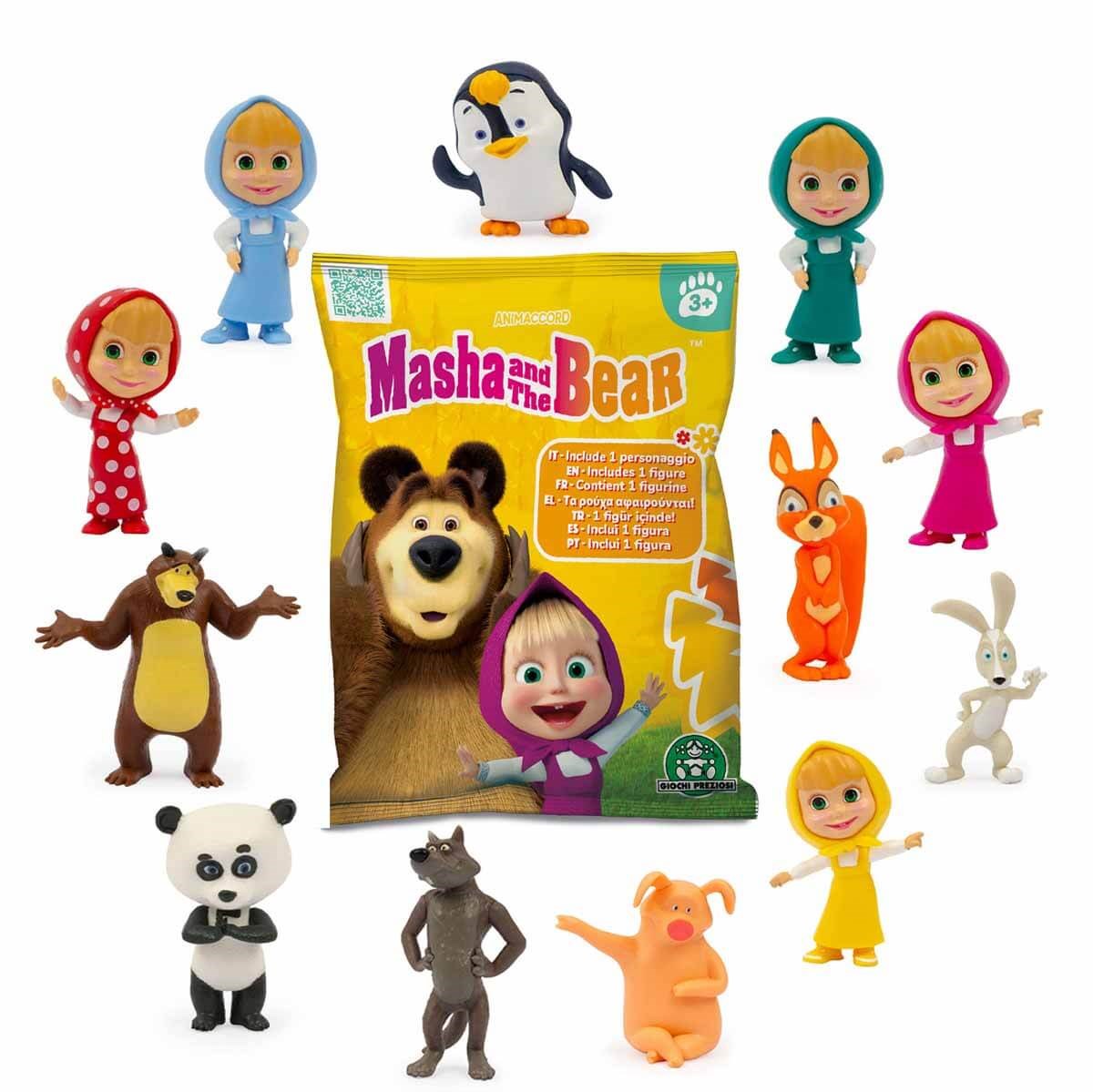 Kolleksiyon Karakterleri, Giochi Preziosi, Masha İle Koca Ayı Figürü Sürpriz Paket MHA20000