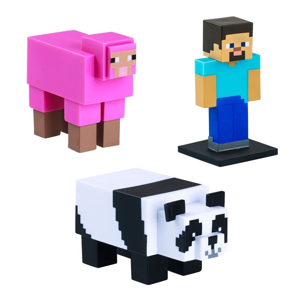 Kolleksiyon Karakterleri, NECOTOYS, Minecraft 3D Toppeez 3'lü Figür Seti 18247 Model 3