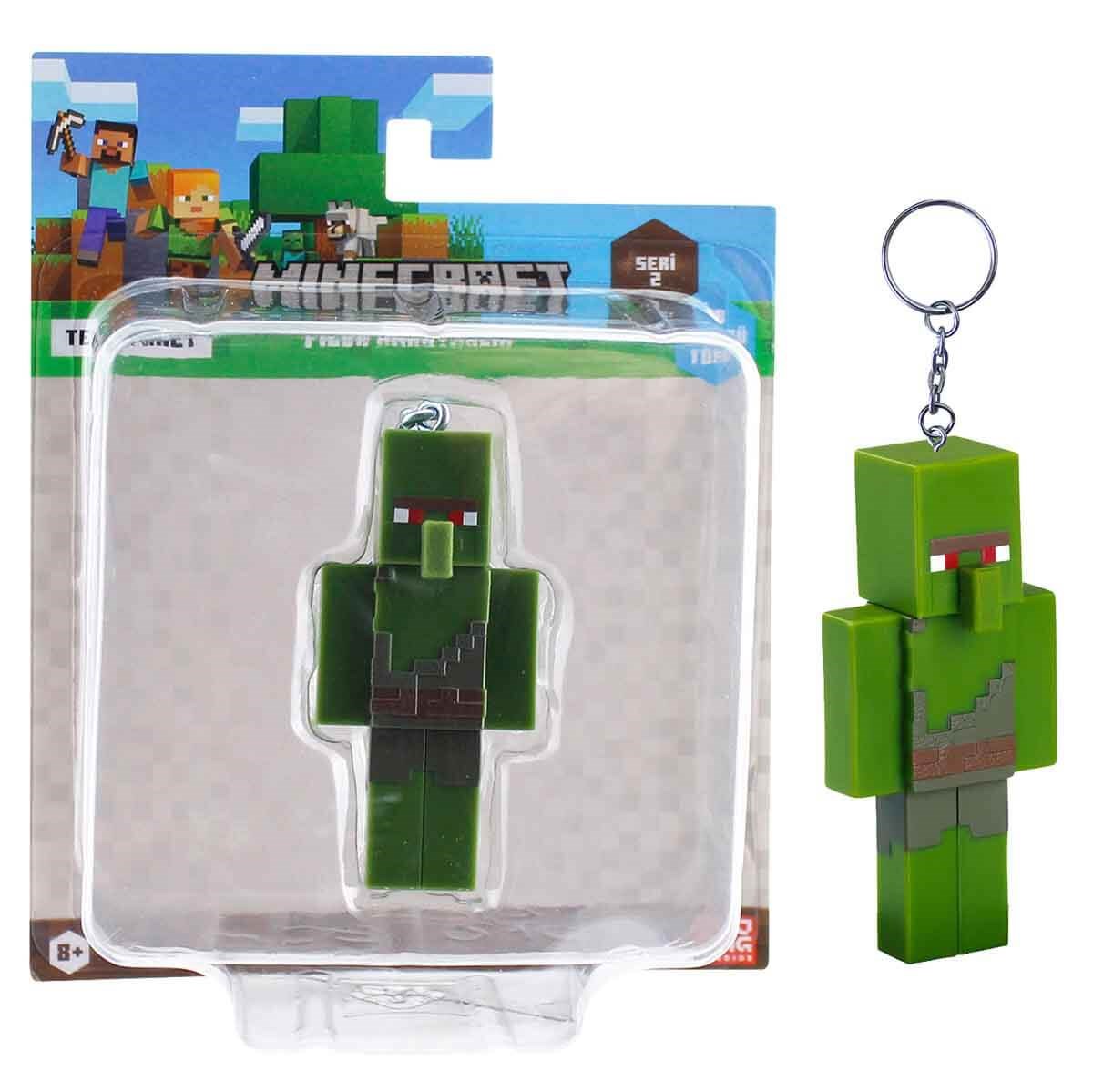 Kolleksiyon Karakterleri, NECOTOYS, Minecraft Tekli Anahtarlı Figür 18568 Model 9