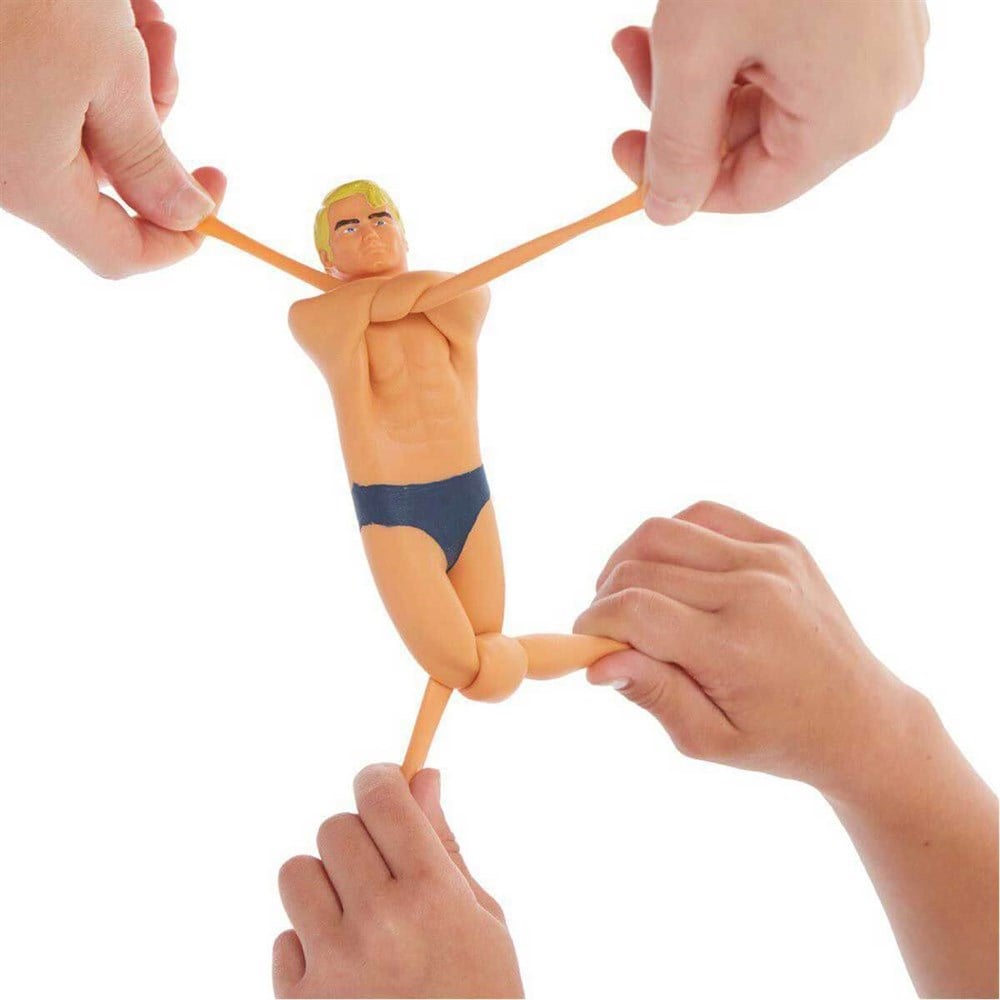 Kolleksiyon Karakterleri, Stretch Armstrongs, Mini Stretch Armstrong Uzayan Adam 15cm Lastik Adam