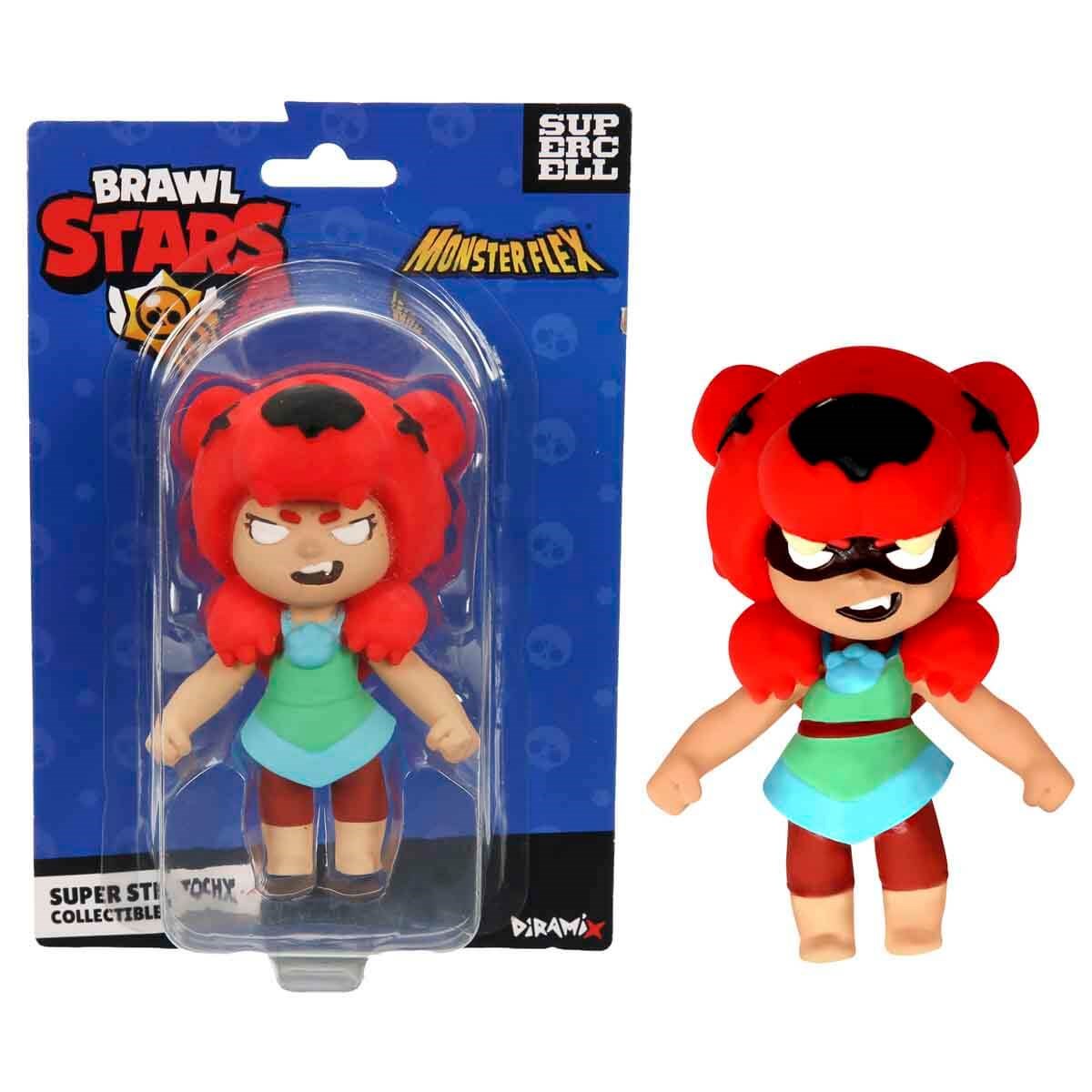 Kolleksiyon Karakterleri, Sunman, Monster Flex Brawl Stars Stretch Figür 93272 Nita