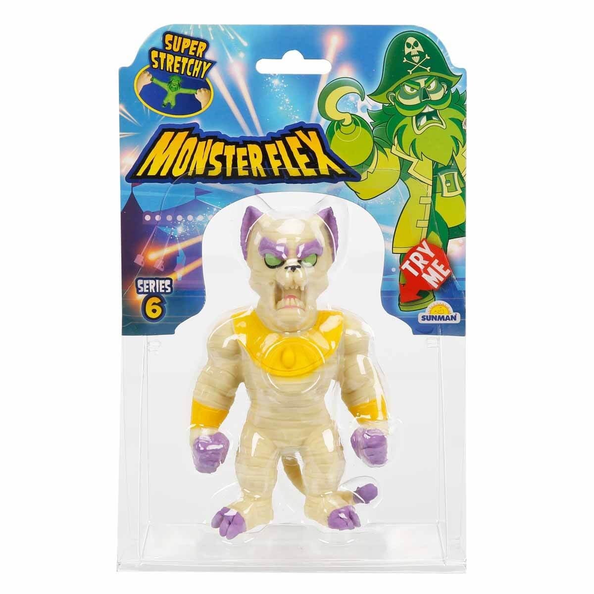 Kolleksiyon Karakterleri, Sunman, Monster Flex Stretch Figür S6 15 cm 11788 Mummy Cat