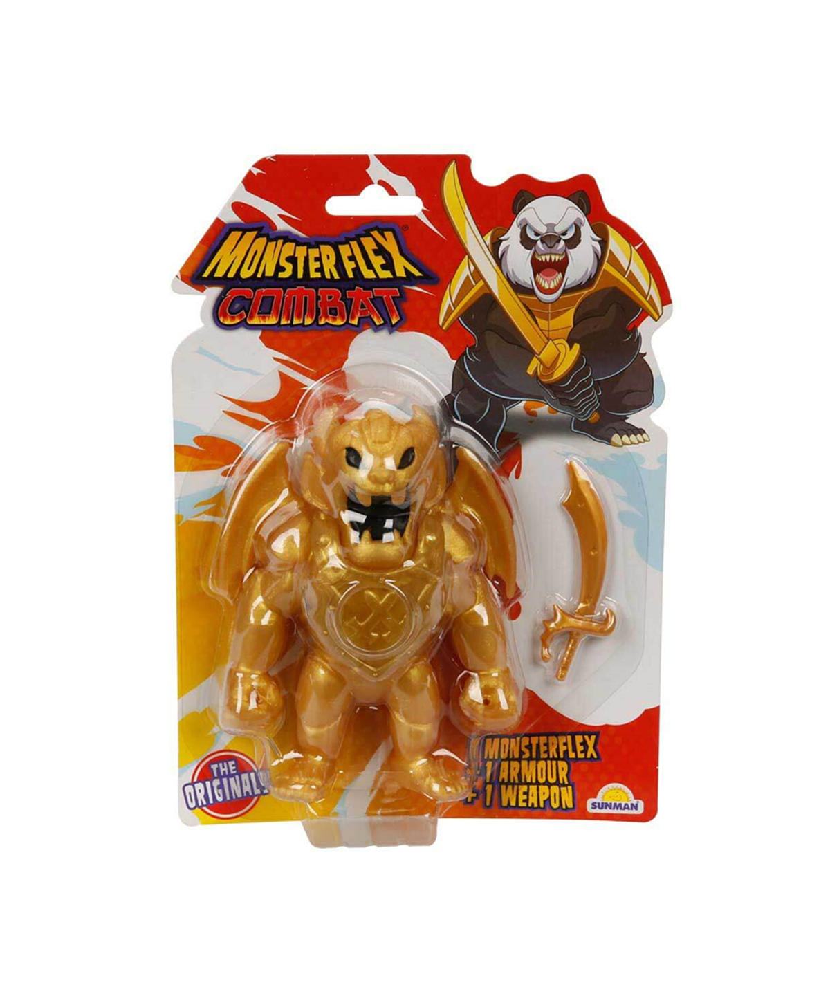 Kolleksiyon Karakterleri, Sunman, Monster Flex Combat Süper Esnek Figür 15 cm 11795 Gargoyle