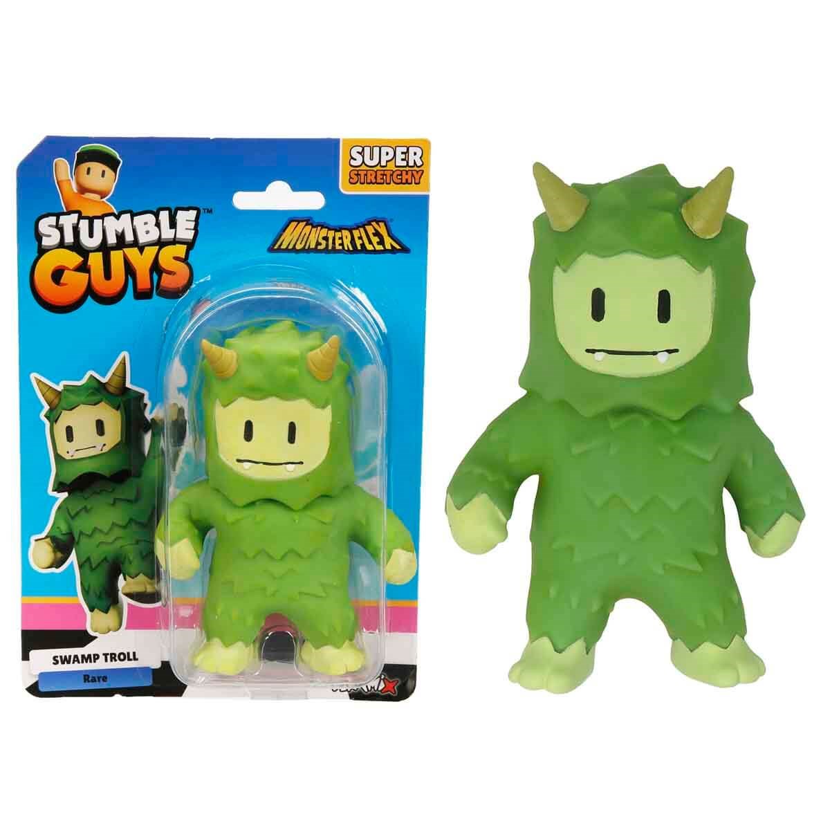 Kolleksiyon Karakterleri, Sunman, Monster Flex Stumble Guys Super Stretch Figür 11221 Swamp Troll