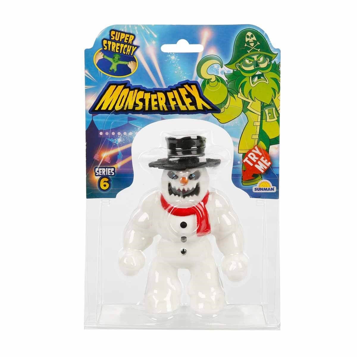 Kolleksiyon Karakterleri, Sunman, Monster Flex Stretch Figür S6 15 cm 11788 Snow Badman