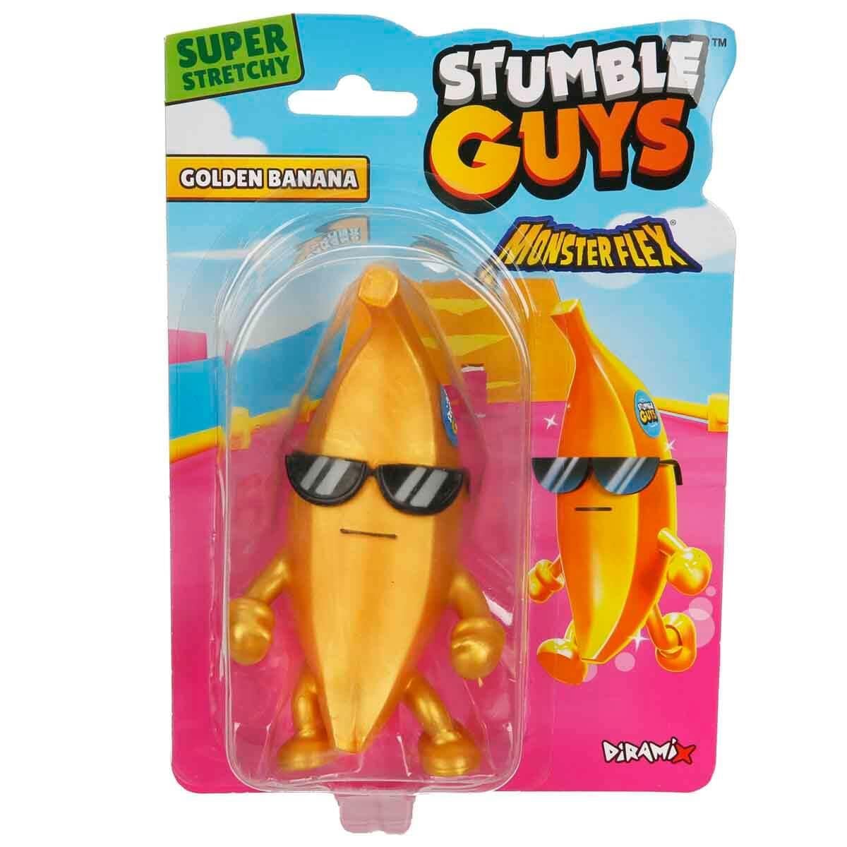 Kolleksiyon Karakterleri, Sunman, Monster Flex Stumble Guys Stretch Figür 11962 Golden Banana
