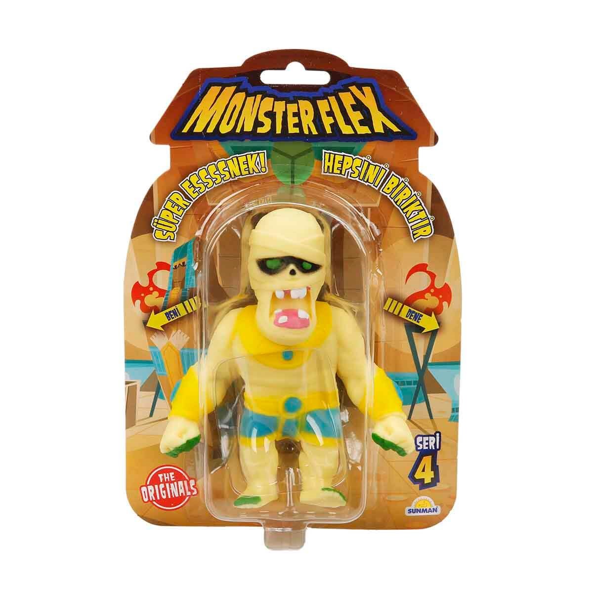 Kolleksiyon Karakterleri, Sunman, Monster Flex Süper Esnek Figür S4 15 cm 11702 Mummy