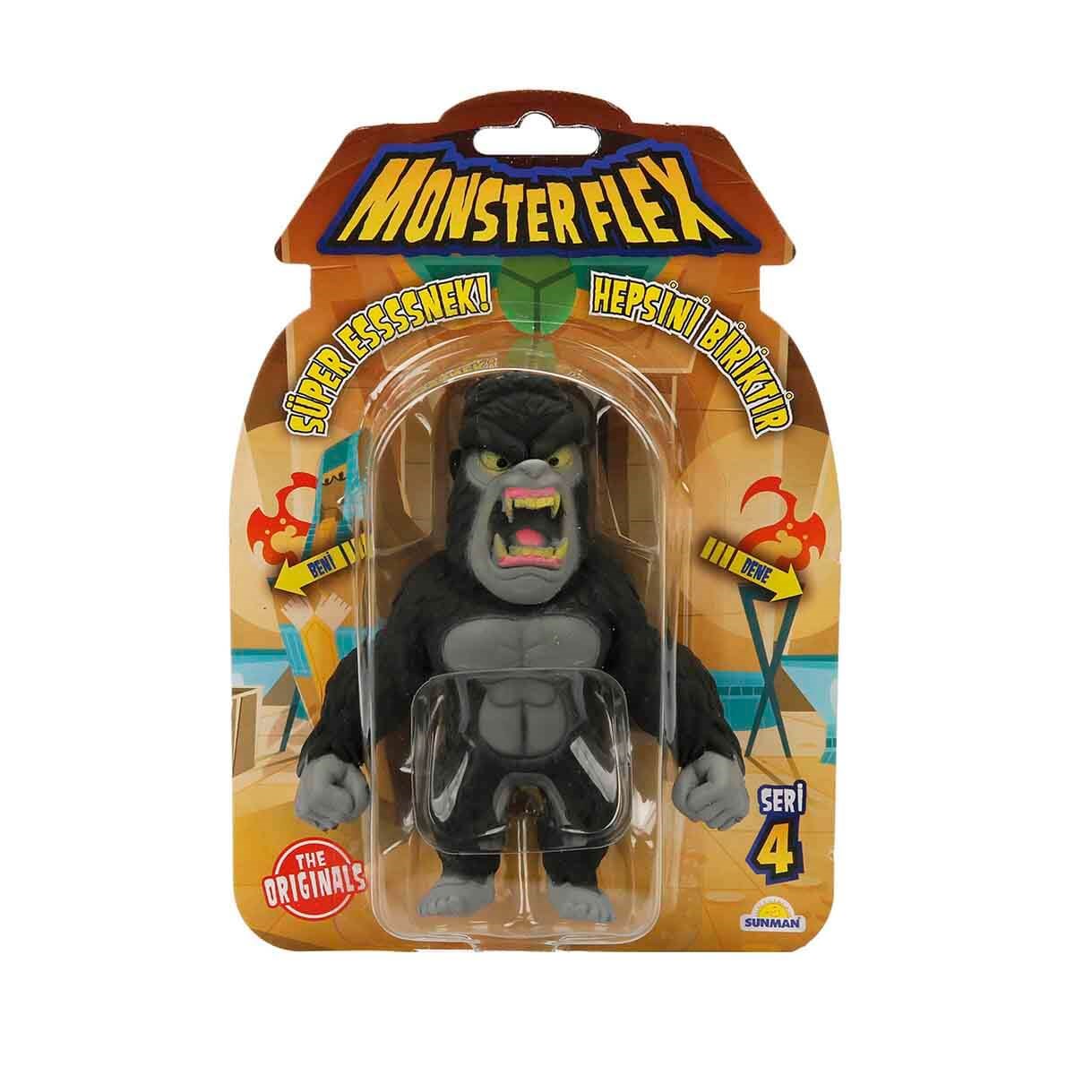 Kolleksiyon Karakterleri, Sunman, Monster Flex Süper Esnek Figür S4 15 cm 11702 Gorilla
