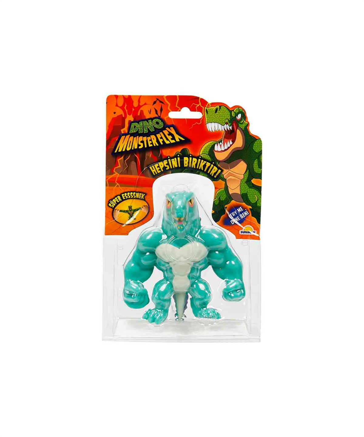 Kolleksiyon Karakterleri, Sunman, Monster Flex Dino Süper Esnek Figür 15 cm 11740 Stegosaur