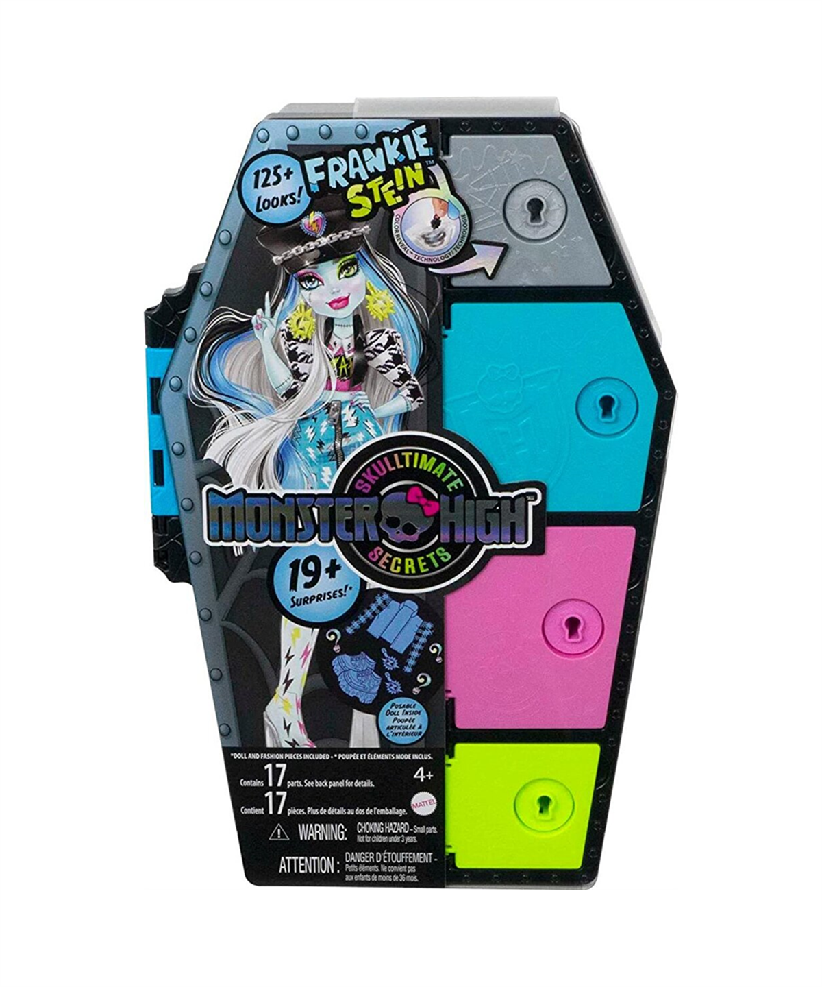 Kolleksiyon Karakterleri, Barbie, Monster High Gizemli Arkadaşlar HPD57 HKY62 Frankie Stein