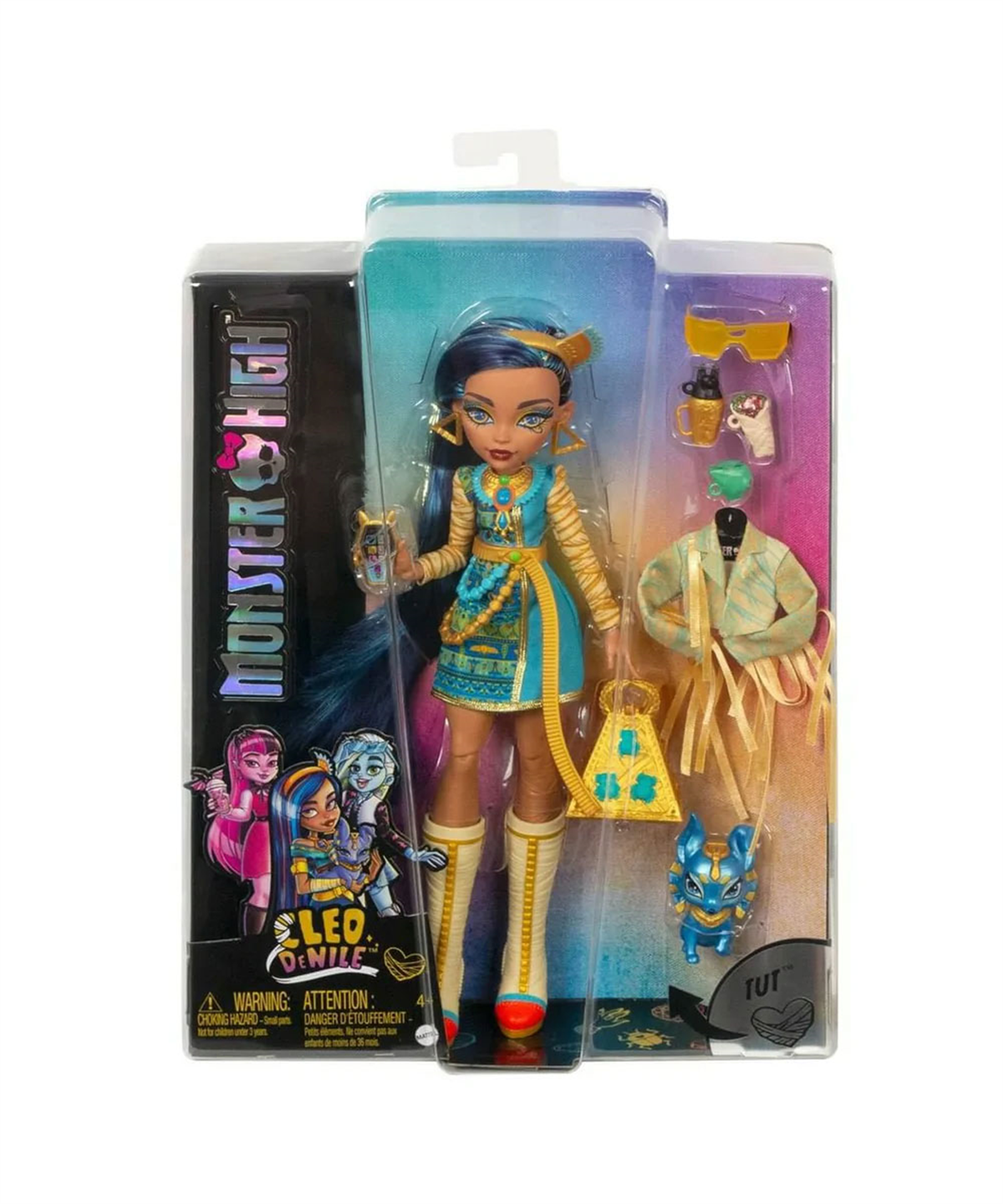 Kolleksiyon Karakterleri, Monster High, Monster High Ana Karakter Bebekler HPD53 HHK54 Cleo Denile
