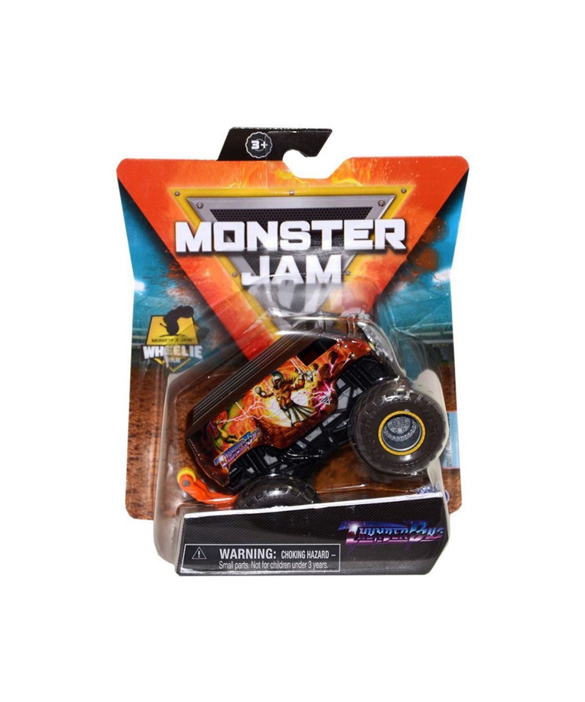 Kolleksiyon Karakterleri, MONSTER JAM, Monster Jam 1:64 Araçlar 53480 Thunder Bus