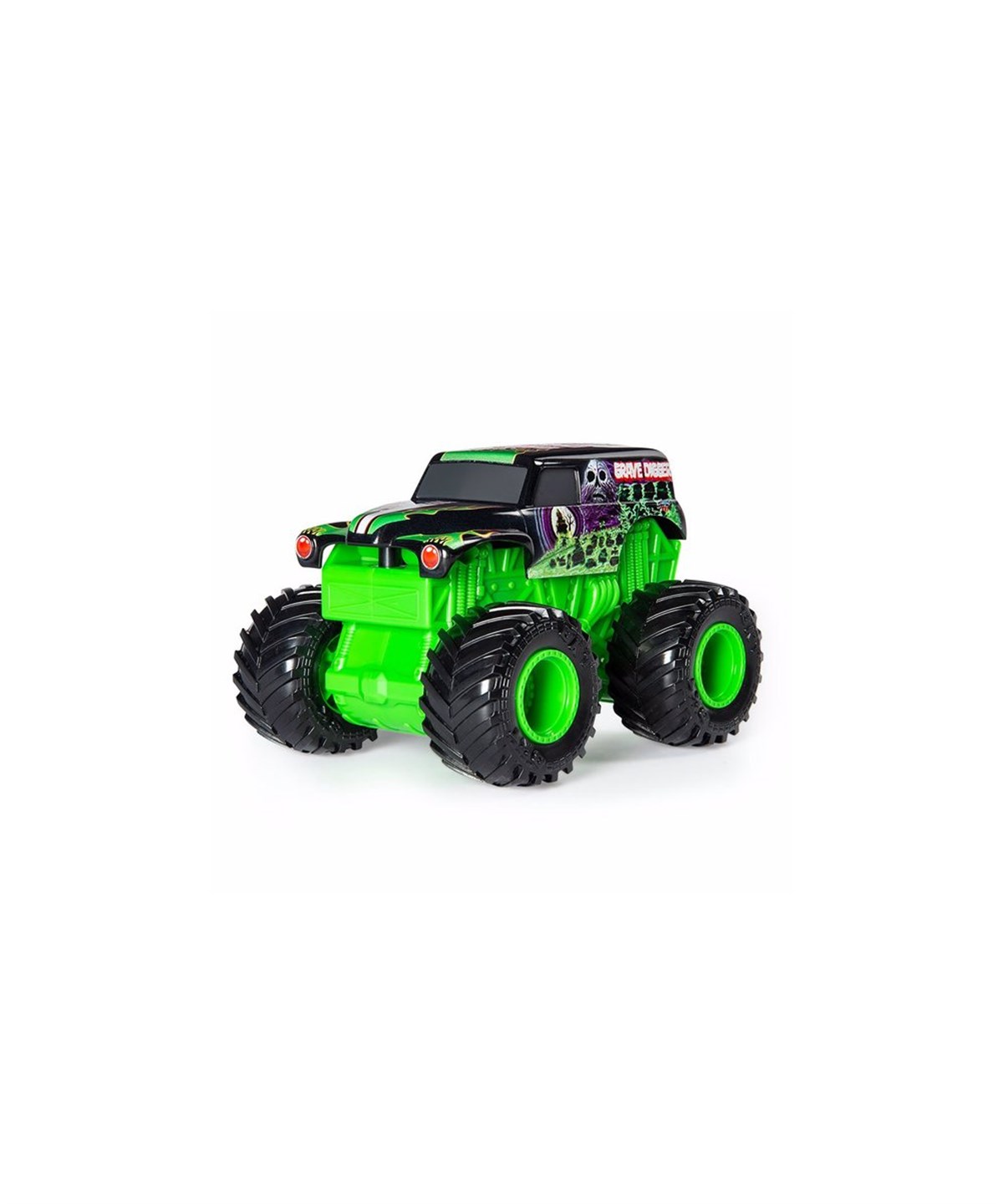 Kolleksiyon Karakterleri, MONSTER JAM, Monster Jam 1:43 Kükreyen Araçlar 53923 Grave Digger