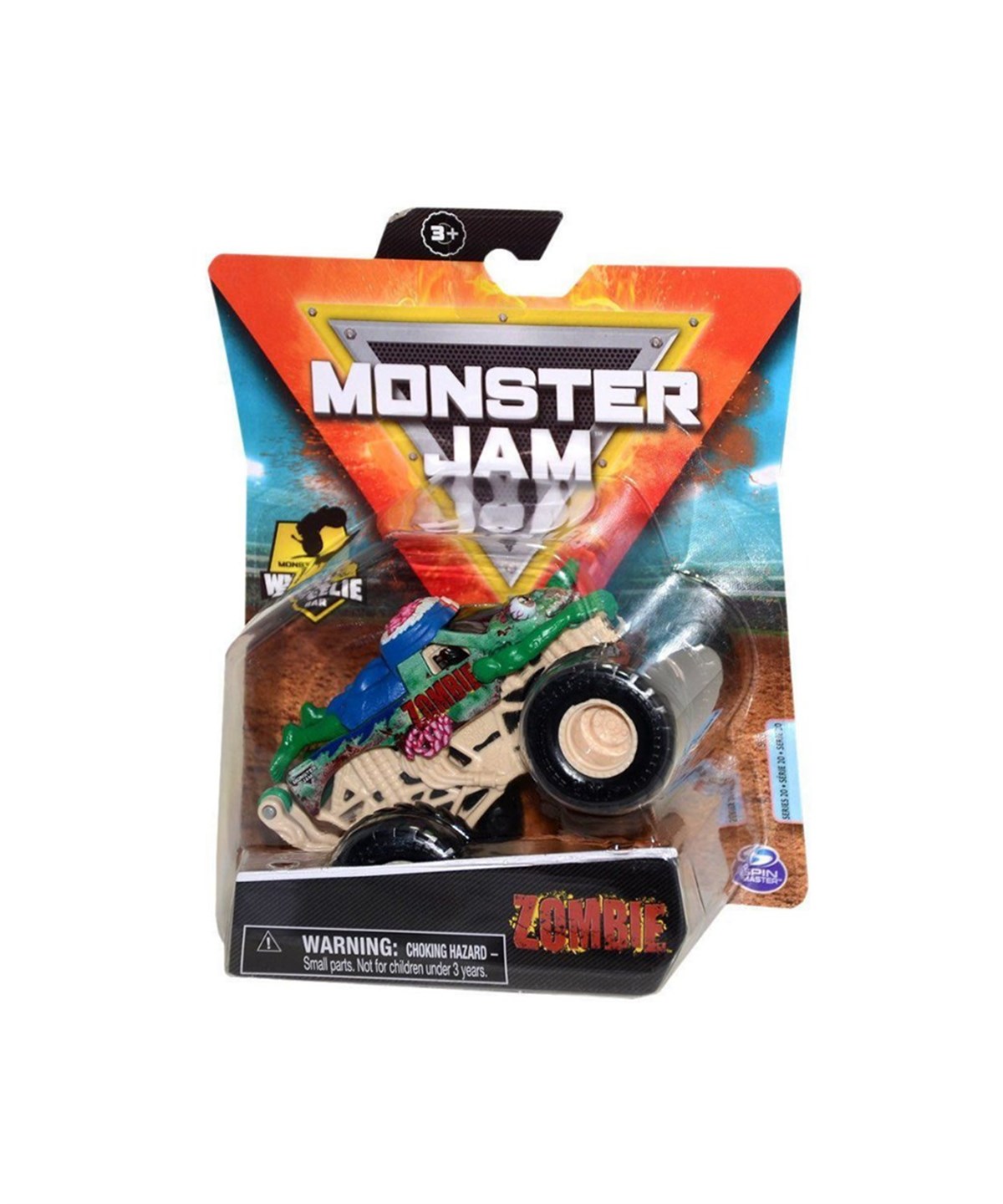 Kolleksiyon Karakterleri, MONSTER JAM, Monster Jam 1:64 Araçlar 53480 Zombie