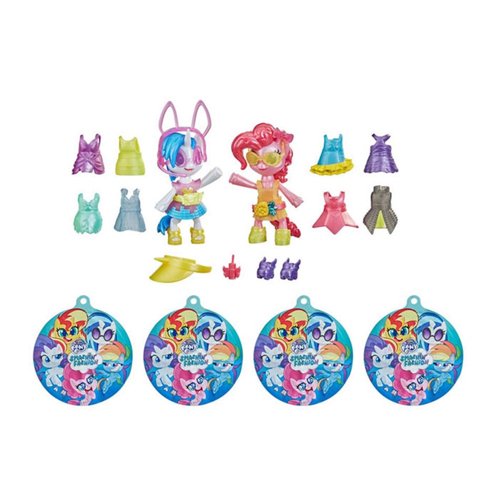 Kolleksiyon Karakterleri, Miniş - Pets Shop, My Little Pony Smashin Fashion Figur 2'li Paket F1286