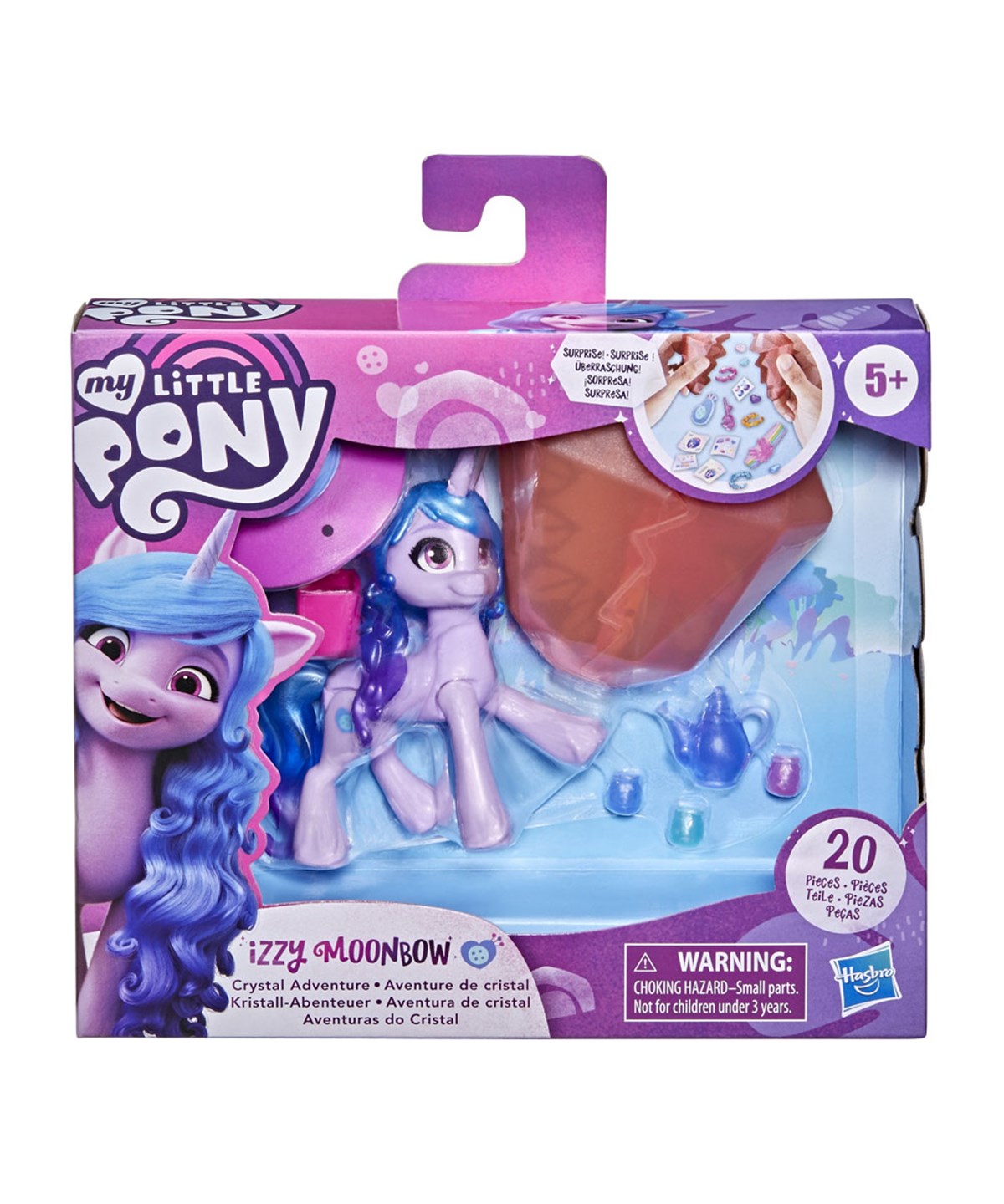 Kolleksiyon Karakterleri, Miniş - Pets Shop, My Little Pony Yeni Bir Nesil Macera Pony Figür Izzy Moonbow F1785 F3542