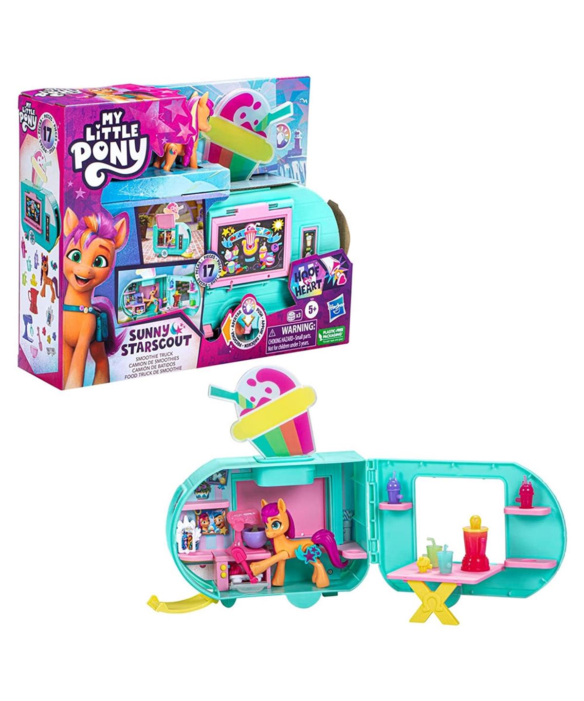 Kolleksiyon Karakterleri, My Little Pony, My Little Pony: Sunny Starscout Smoothie Arabası F6339