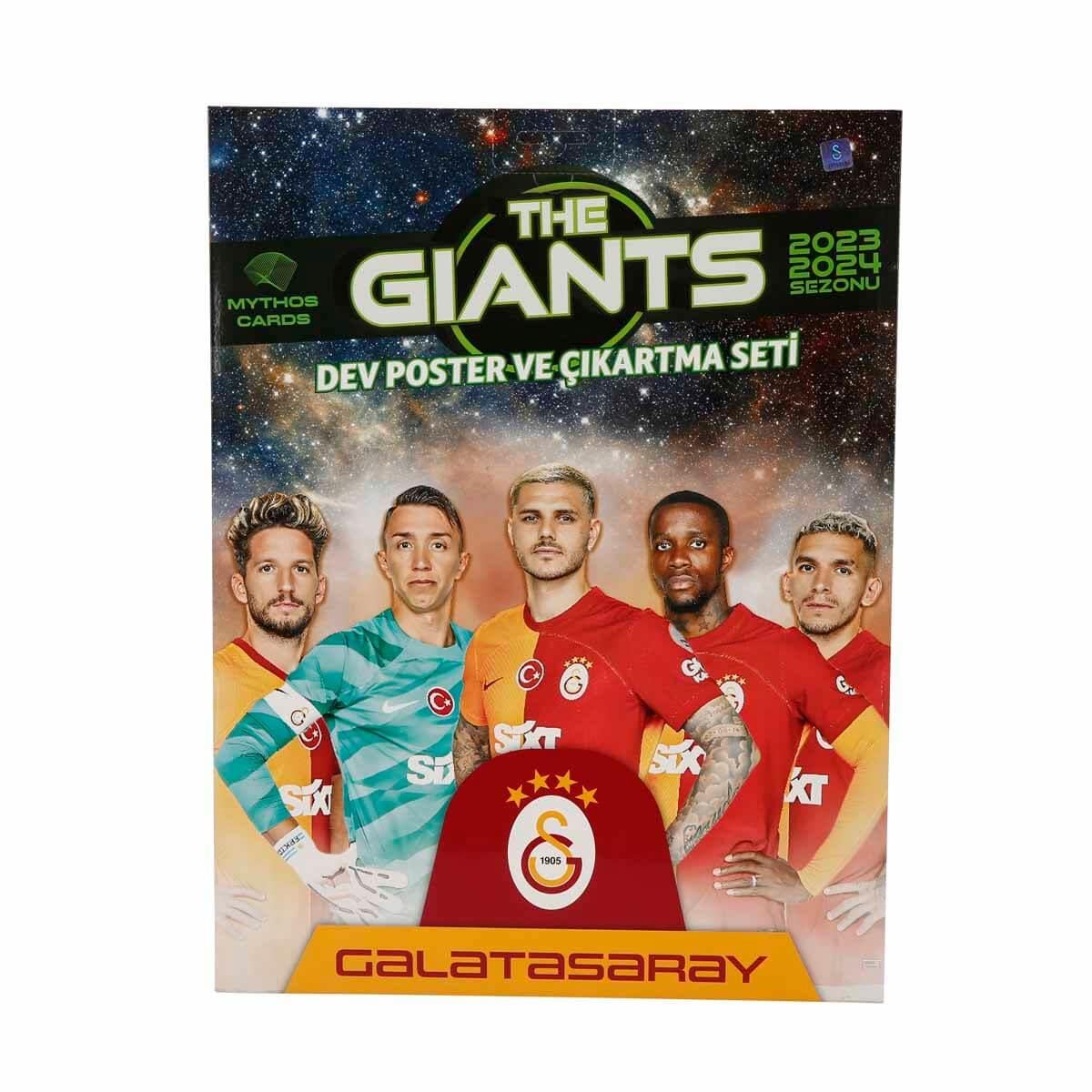 Kolleksiyon Karakterleri, Mythos Cards, Mythos Galatasaray Dev Poster ve Çıkartma Seti 2023/24