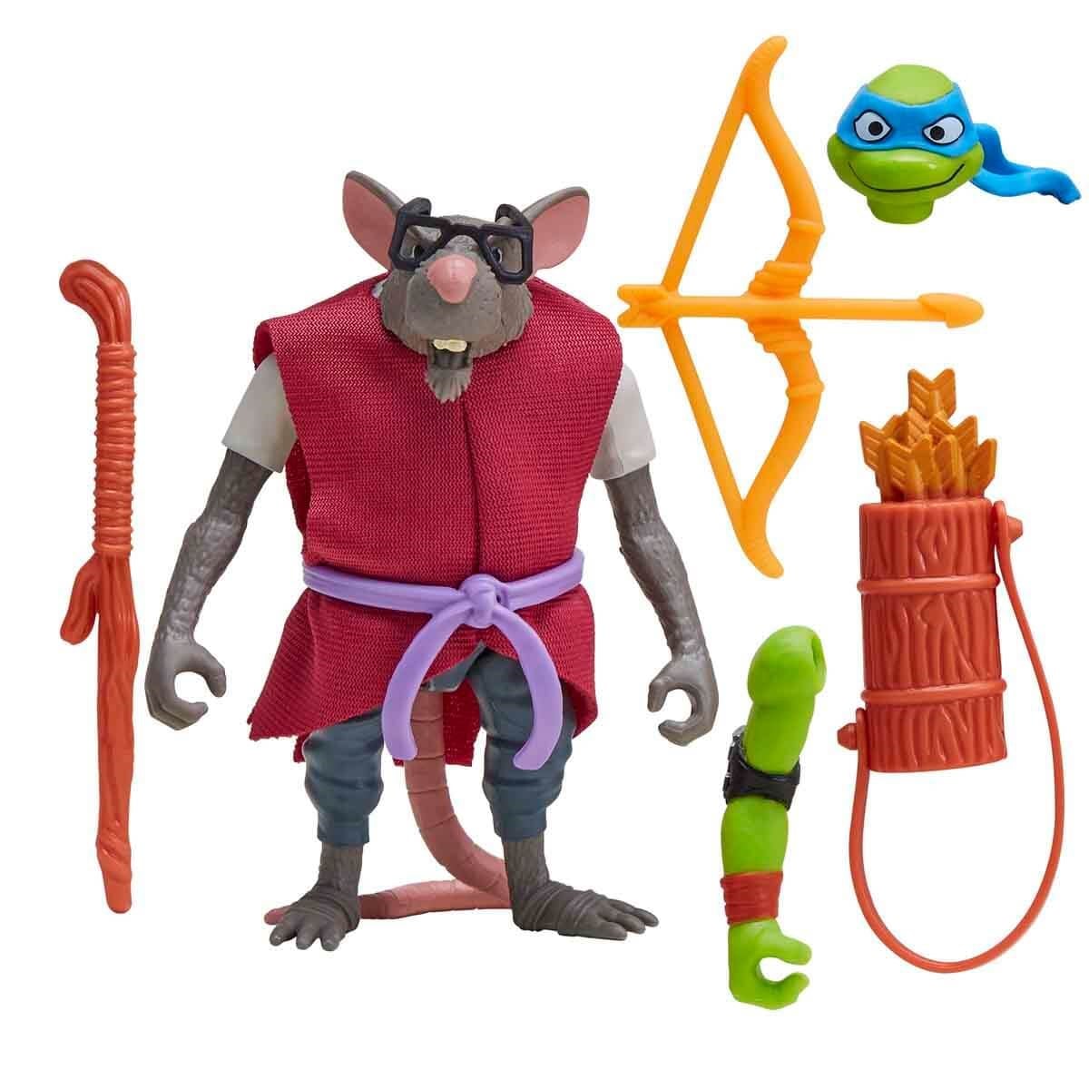 Kolleksiyon Karakterleri, Giochi Preziosi, Ninja Turtles Mutations Mix N Match Splinter Figürü T0201700