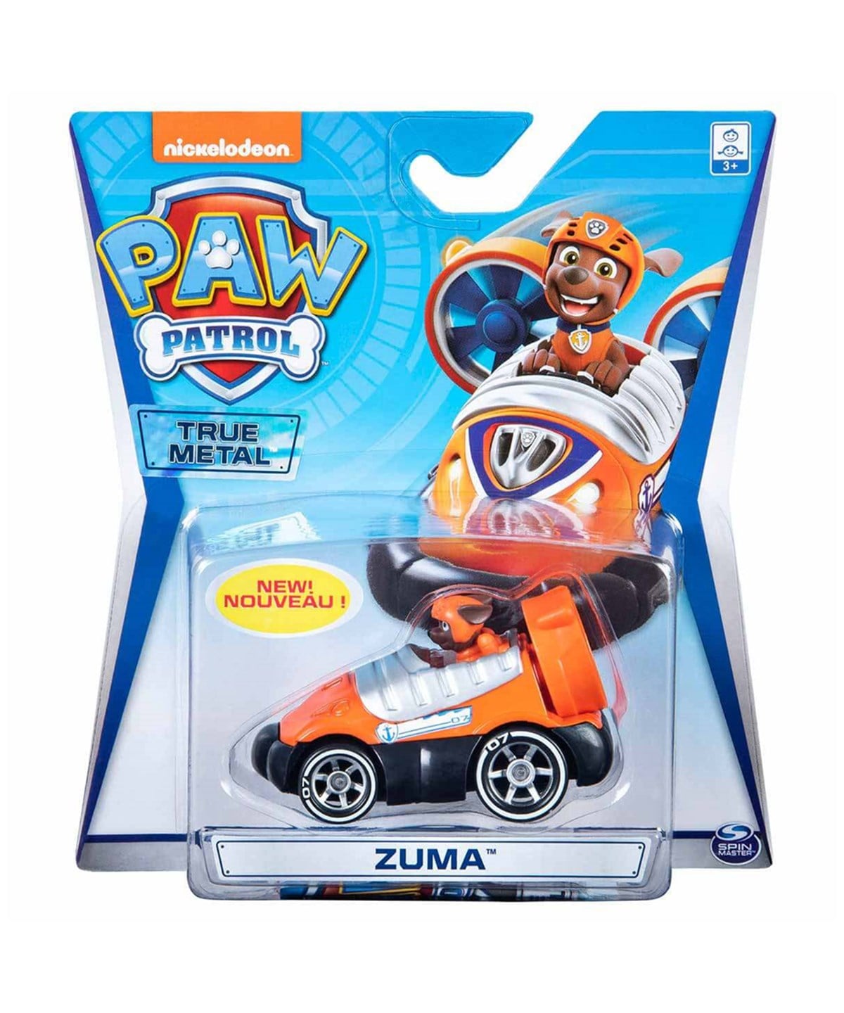 Kolleksiyon Karakterleri, PAW PETROL, Paw Patrol Metal Araçlar 69305 Zuma 20115877