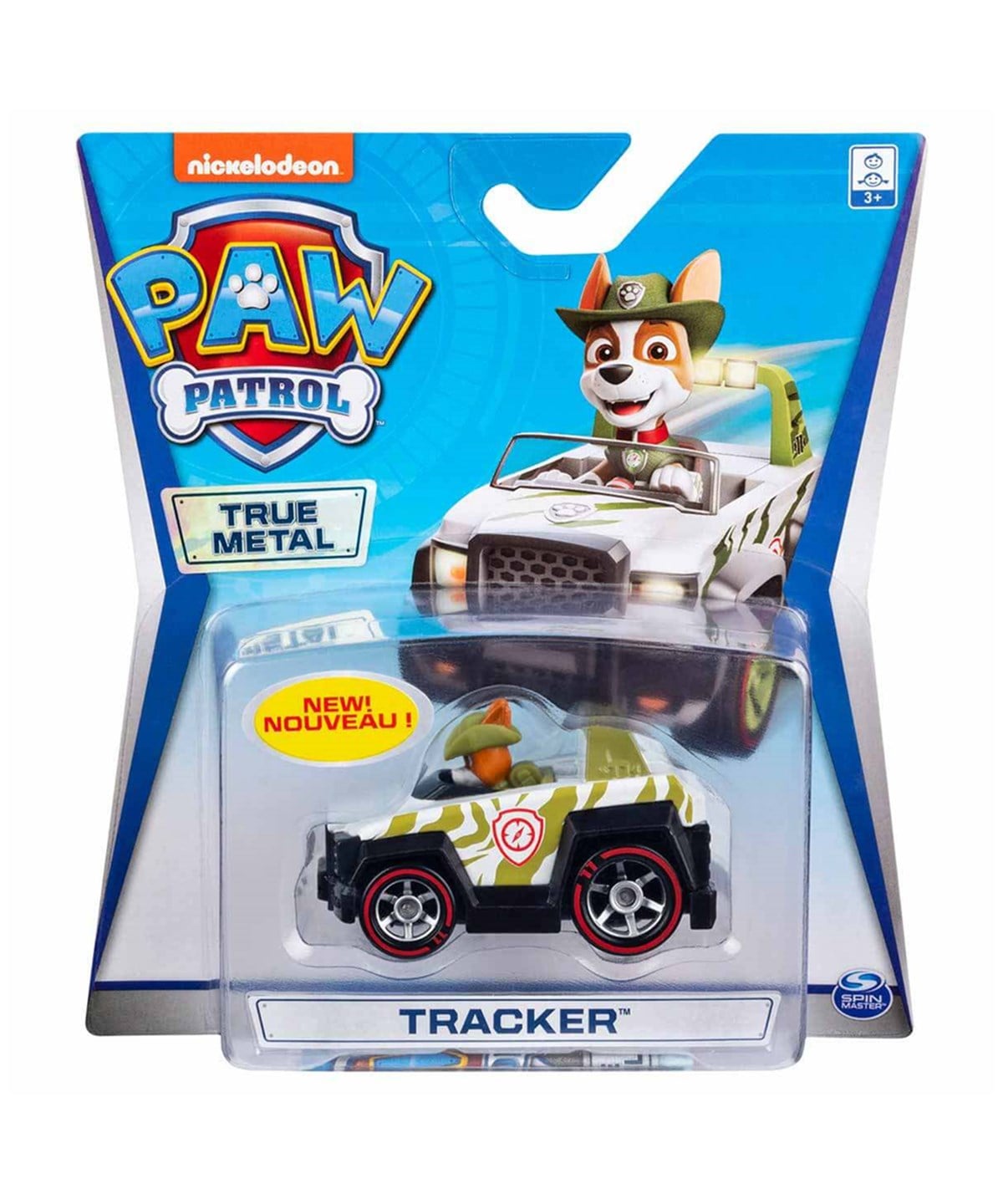 Kolleksiyon Karakterleri, PAW PETROL, Paw Patrol Metal Araçlar 69305 Tracker 20121058