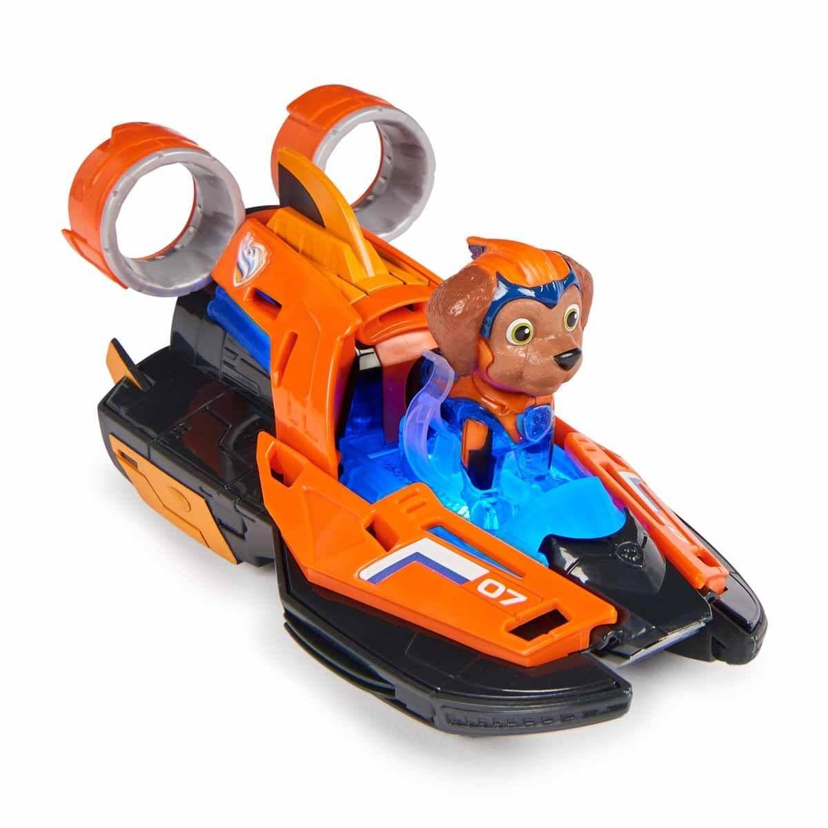 Kolleksiyon Karakterleri, PAW PETROL, Paw Patrol The Mighty Movie Figür ve Araçları 86665 Zuma