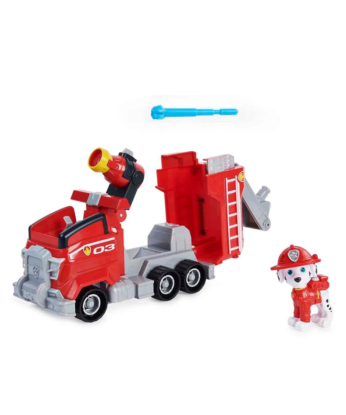 Kolleksiyon Karakterleri, PAW PETROL, Paw Patrol The Movie Deluxe Araçlar 62396 Marshall