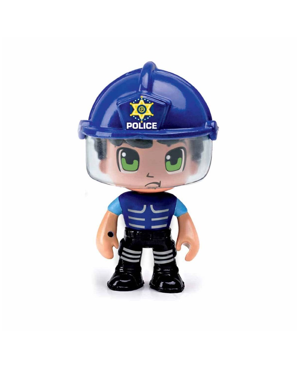 Kolleksiyon Karakterleri, Pinypon, Pinypon Action Tekli Figür 86129 Mavi Polis