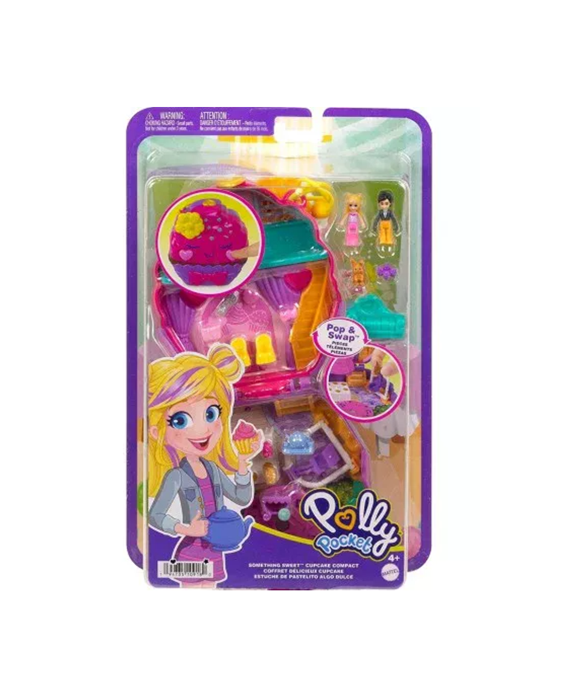 Kolleksiyon Karakterleri, Polly Pocket, Polly Pocket ve Maceraları Oyun Seti FRY35 GTN1 HKV31 Something Sweet