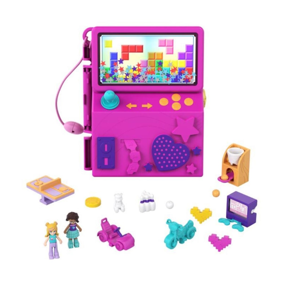 Kolleksiyon Karakterleri, Polly Pocket, Polly Pocket ve Maceraları Oyun Seti FRY35 HCG15