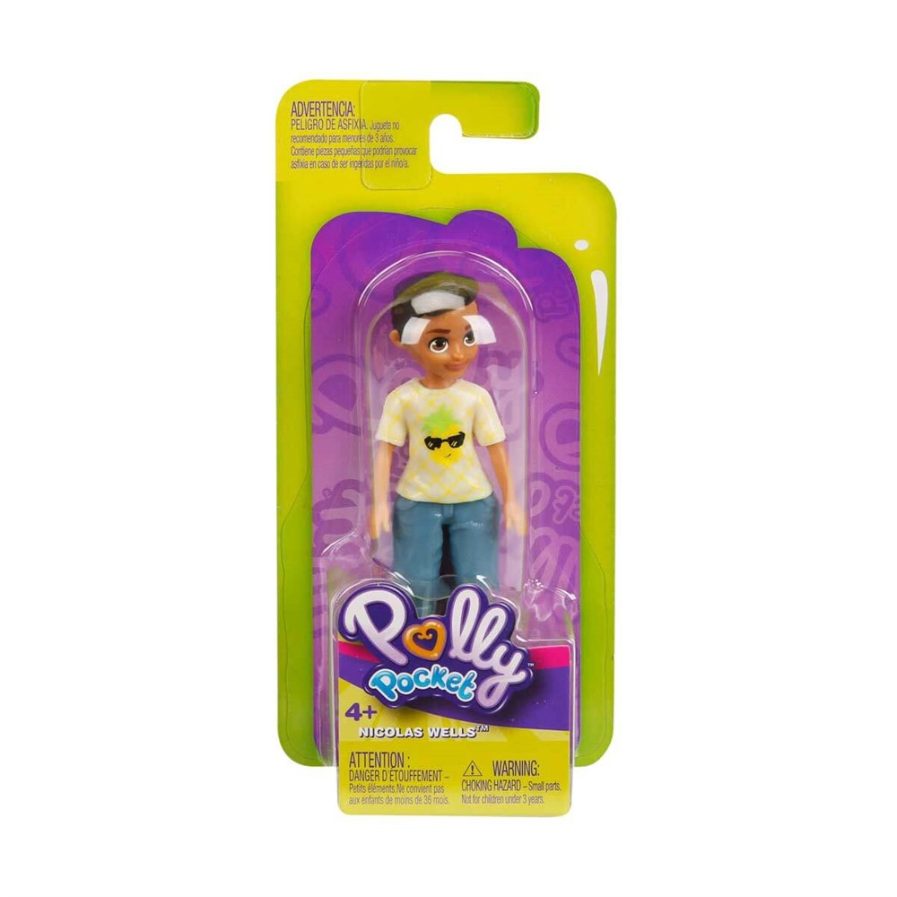 Kolleksiyon Karakterleri, Polly Pocket, Polly Pocket ve Arkadaşları Figür FWY19 GKL28 Nicolas Wells