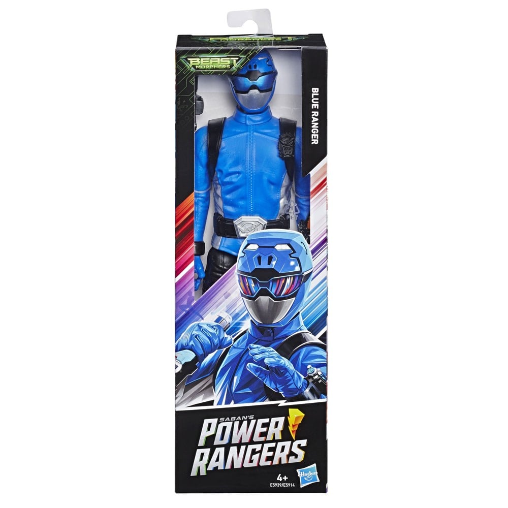 Kolleksiyon Karakterleri, Power Rangers, Power Ranger Best Morphers Figür 30 cm E5914 E5939 Blue Ranger