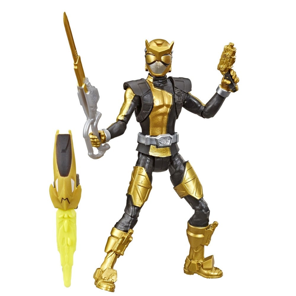 Kolleksiyon Karakterleri, Power Rangers, Power Ranger Beast Morphers Figür 15 cm E5915 E6030 Gold Ranger