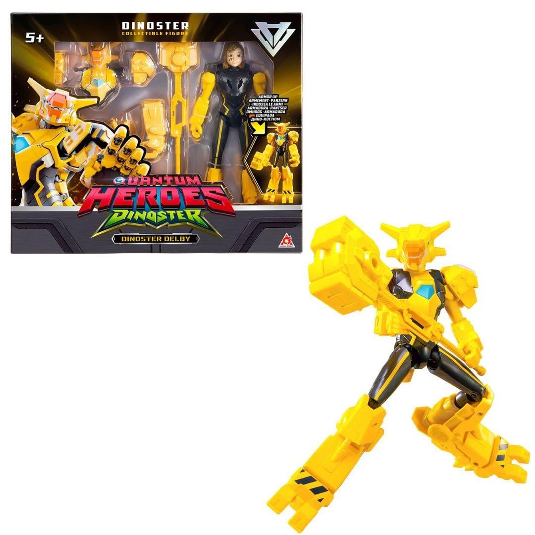 Kolleksiyon Karakterleri, MEGA OYUNCAK, Quantum Heroes Dinoster Aksiyon Figür Delby