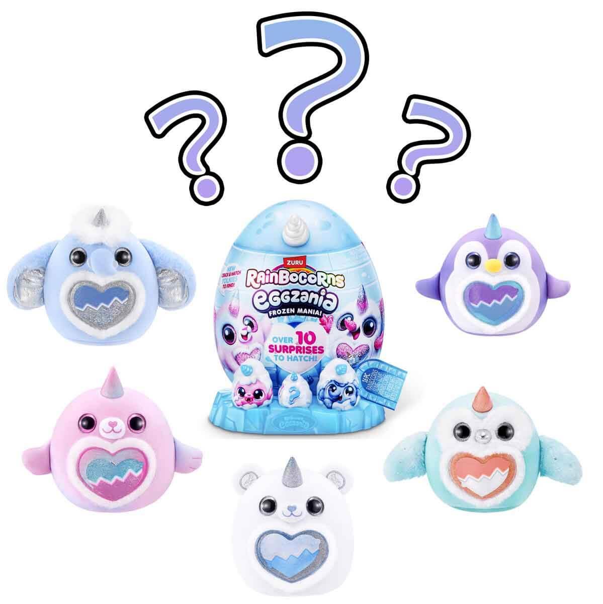 Kolleksiyon Karakterleri, Giochi Preziosi, Rainbocorns Frozen Mania Mini Eggzania Sürpriz Paket RAR34000