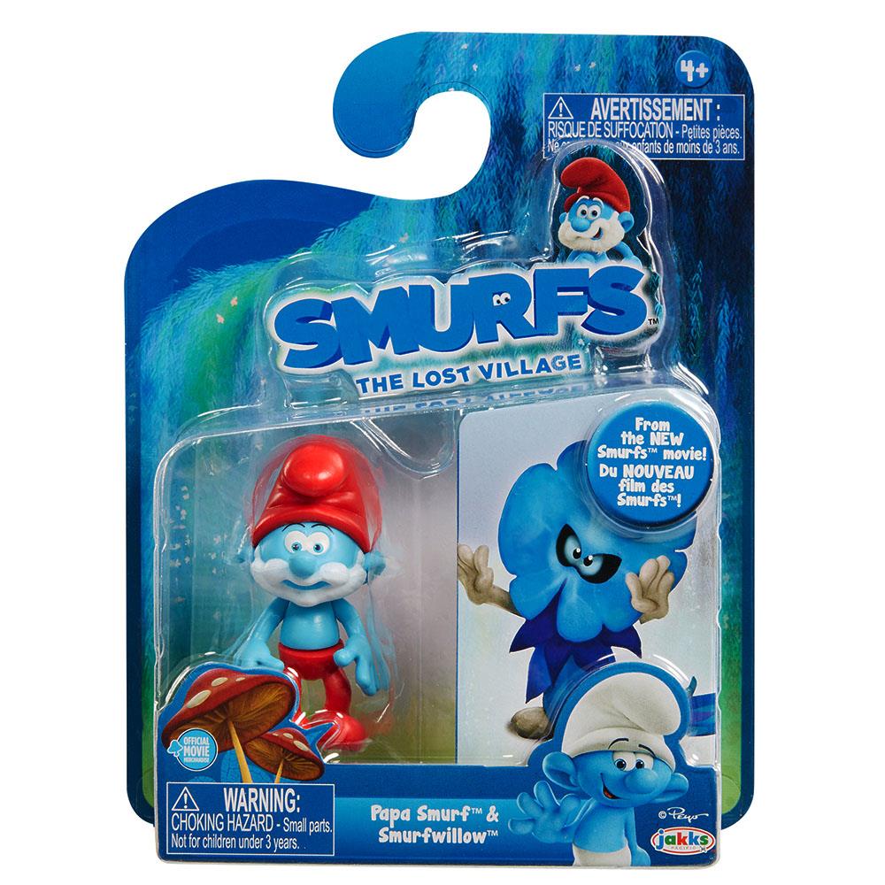 Kolleksiyon Karakterleri, NECOTOYS, Şirinler Kayıp Köy Şirin Baba ve Smurflily Figür Seti