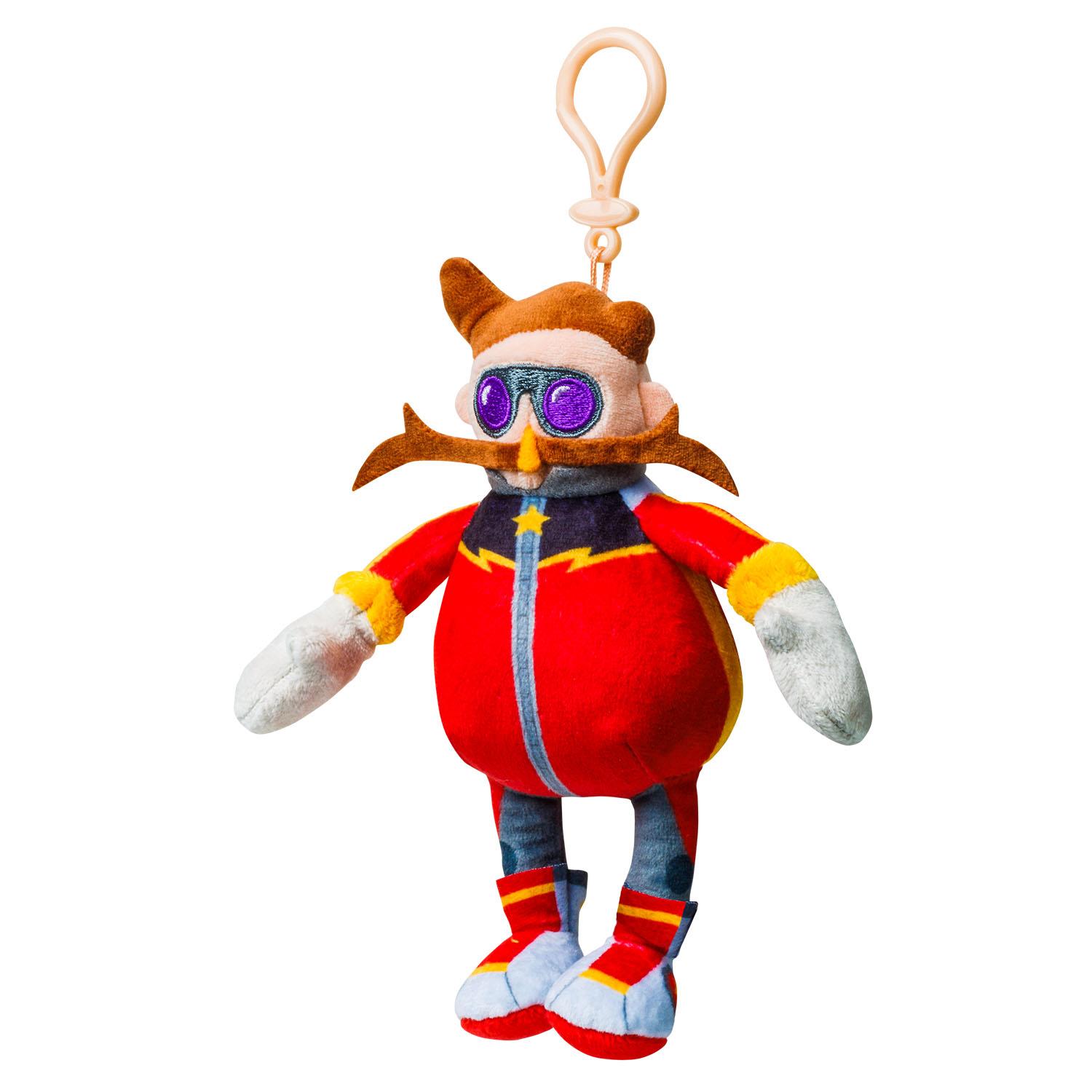 Kolleksiyon Karakterleri, NECOTOYS, Sonic Askılı Peluş 20 cm 85566 Doctor Eggman