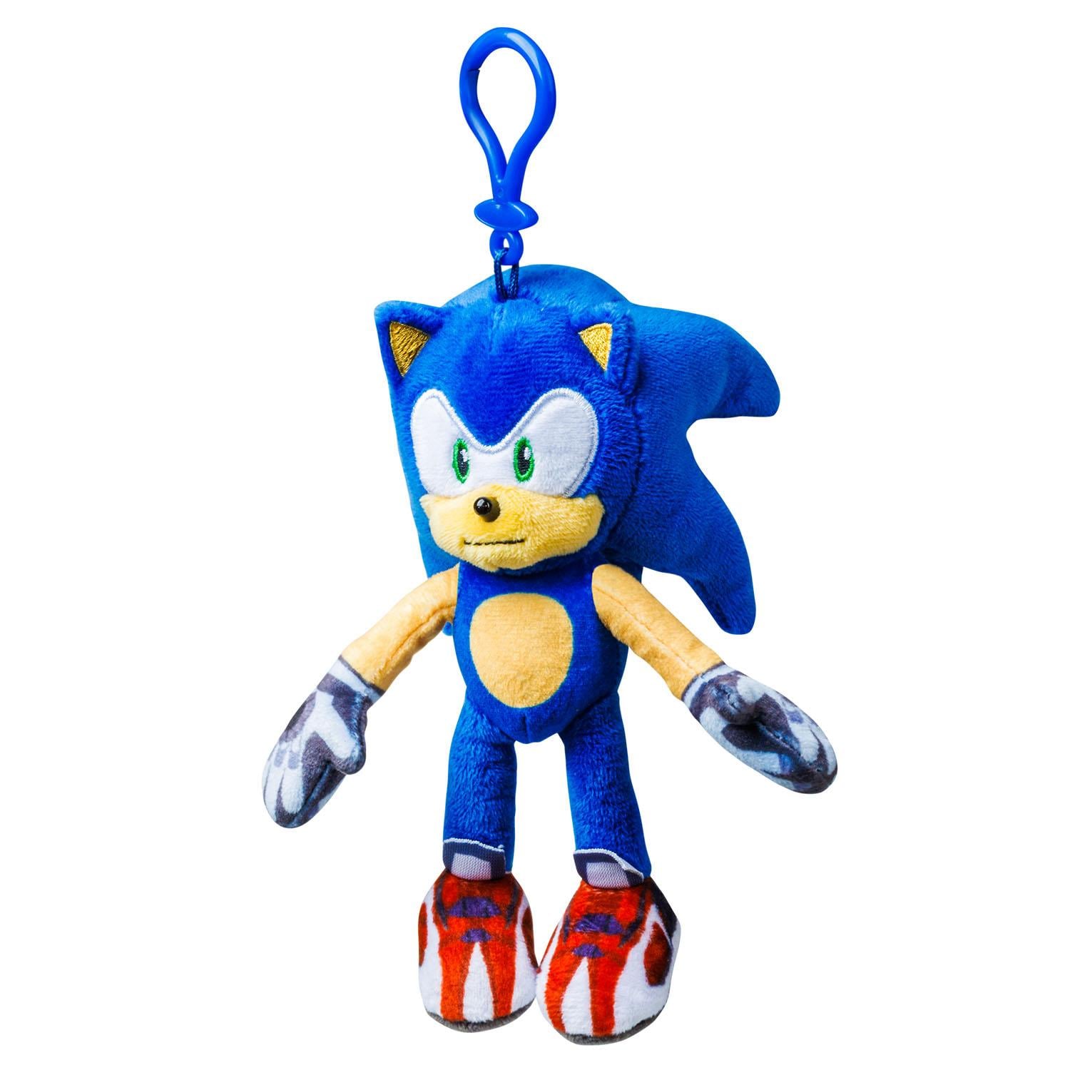 Kolleksiyon Karakterleri, NECOTOYS, Sonic Askılı Peluş 20 cm 85566 Sonic