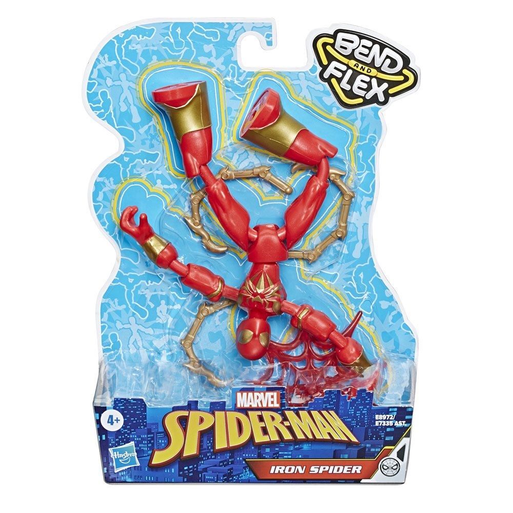 Kolleksiyon Karakterleri, AVENGERS, Spider-Man Bend-Flex Iron Spider Figür E8972