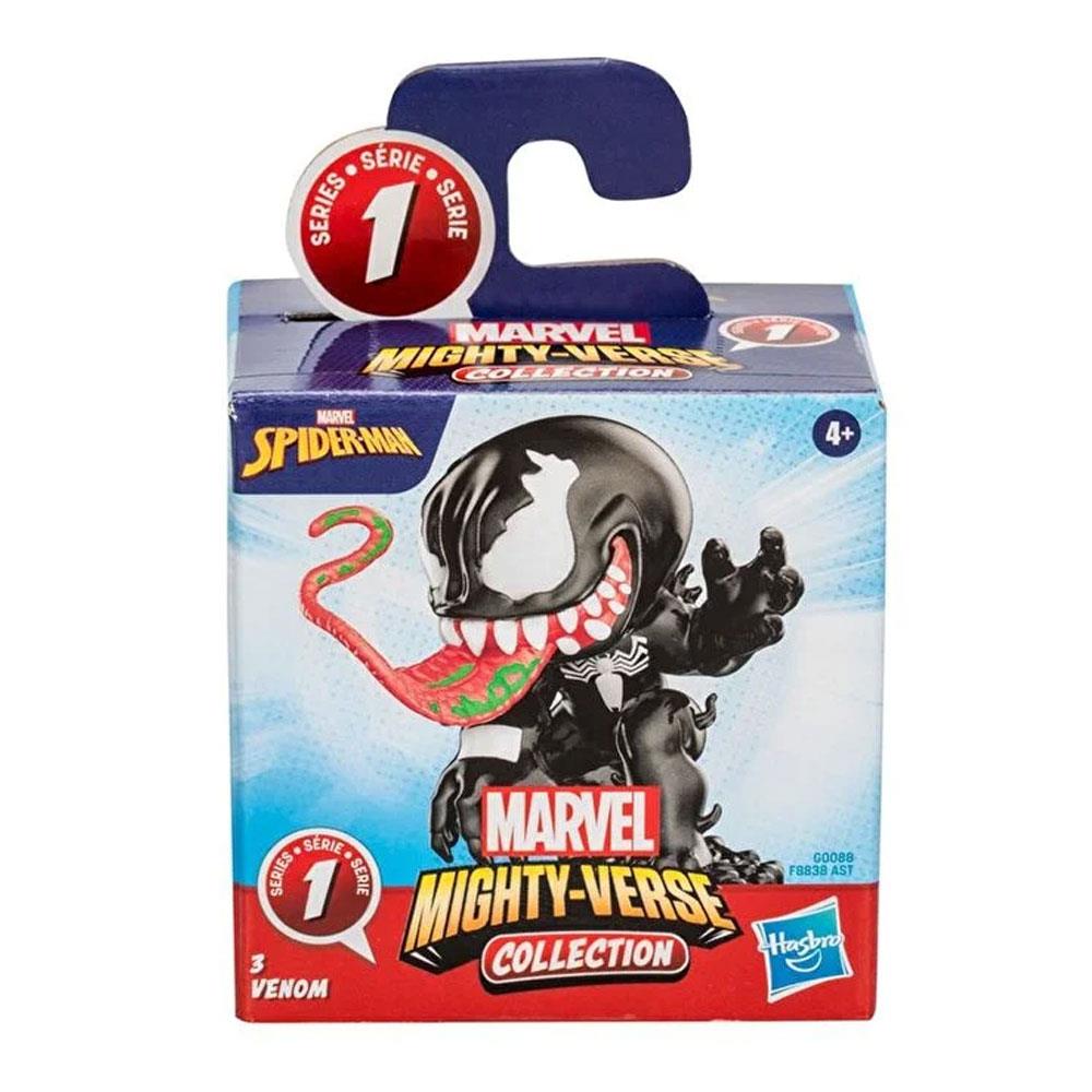 Kolleksiyon Karakterleri, Marvel Avengers, Spider Man Mighty Verse Aksiyon Figür Venom F8838 G0088