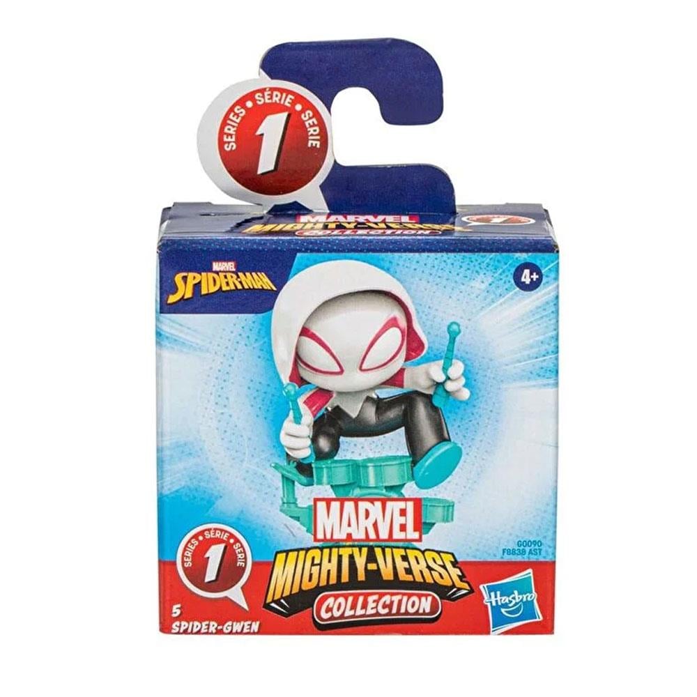 Kolleksiyon Karakterleri, Marvel Avengers, Spider Man Mighty Verse Aksiyon Figür Spider Gwen F8838 G0090