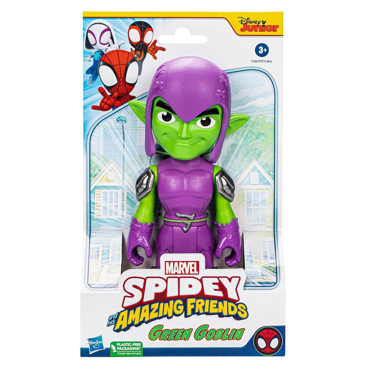 Kolleksiyon Karakterleri, AVENGERS, Spidey and His Amazing Friends Dev Figür F3711 F7261 Green Goblin