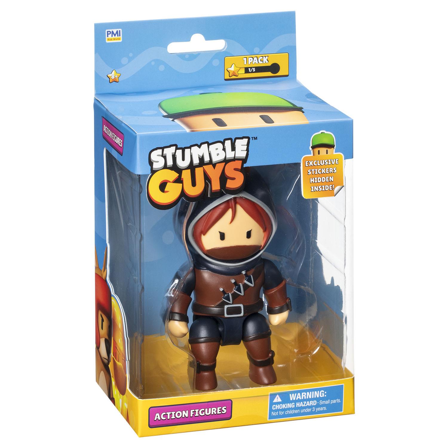 Kolleksiyon Karakterleri, NECOTOYS, Stumble Guys 11,5 cm Aksiyon Figürü 10302 SG6210 Stabby Kate