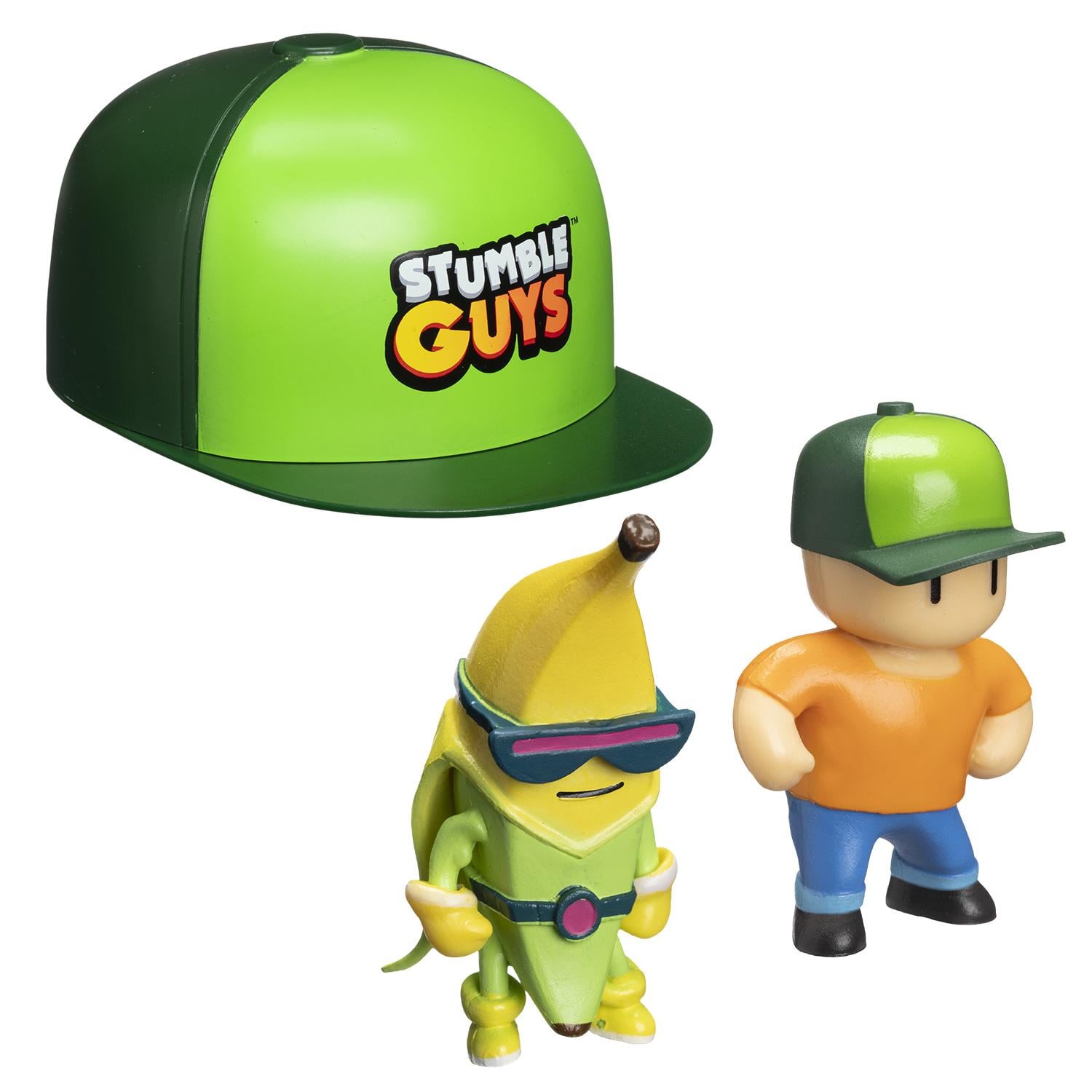 Kolleksiyon Karakterleri, NECOTOYS, Stumble Guys Süpriz Şapka 2 Figür SG2007C