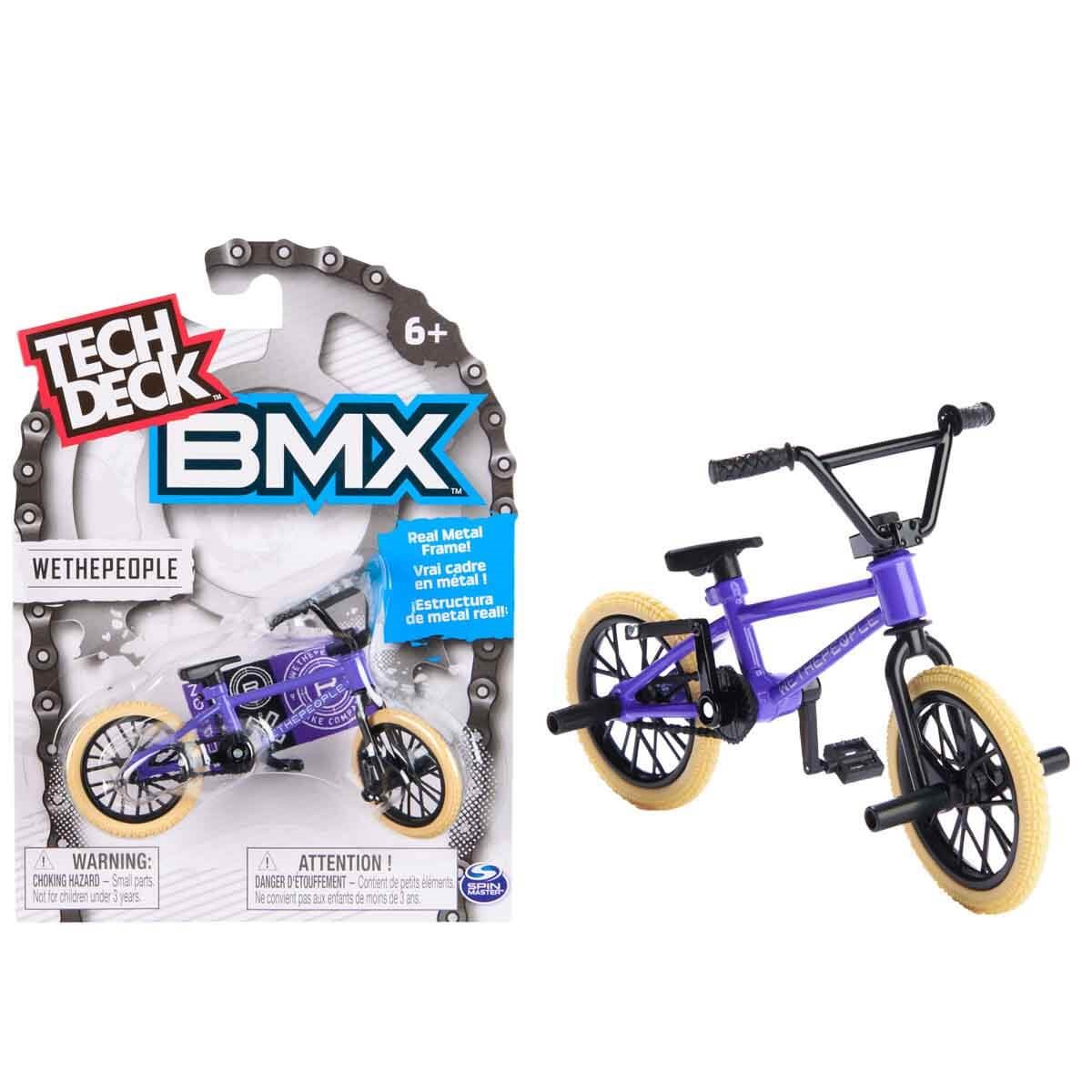 Kolleksiyon Karakterleri, Sunman, Tech Deck BMX Parmak Bisikleti 37212 Wethepeople Mor
