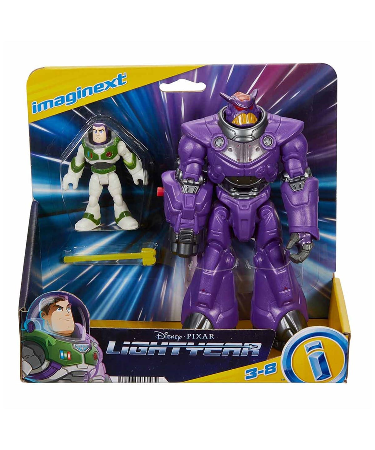 Kolleksiyon Karakterleri, Imaginext, Toy Story Imaginext Lightyear Figür ve Araç Seti HGT29 HGT34 Zurg