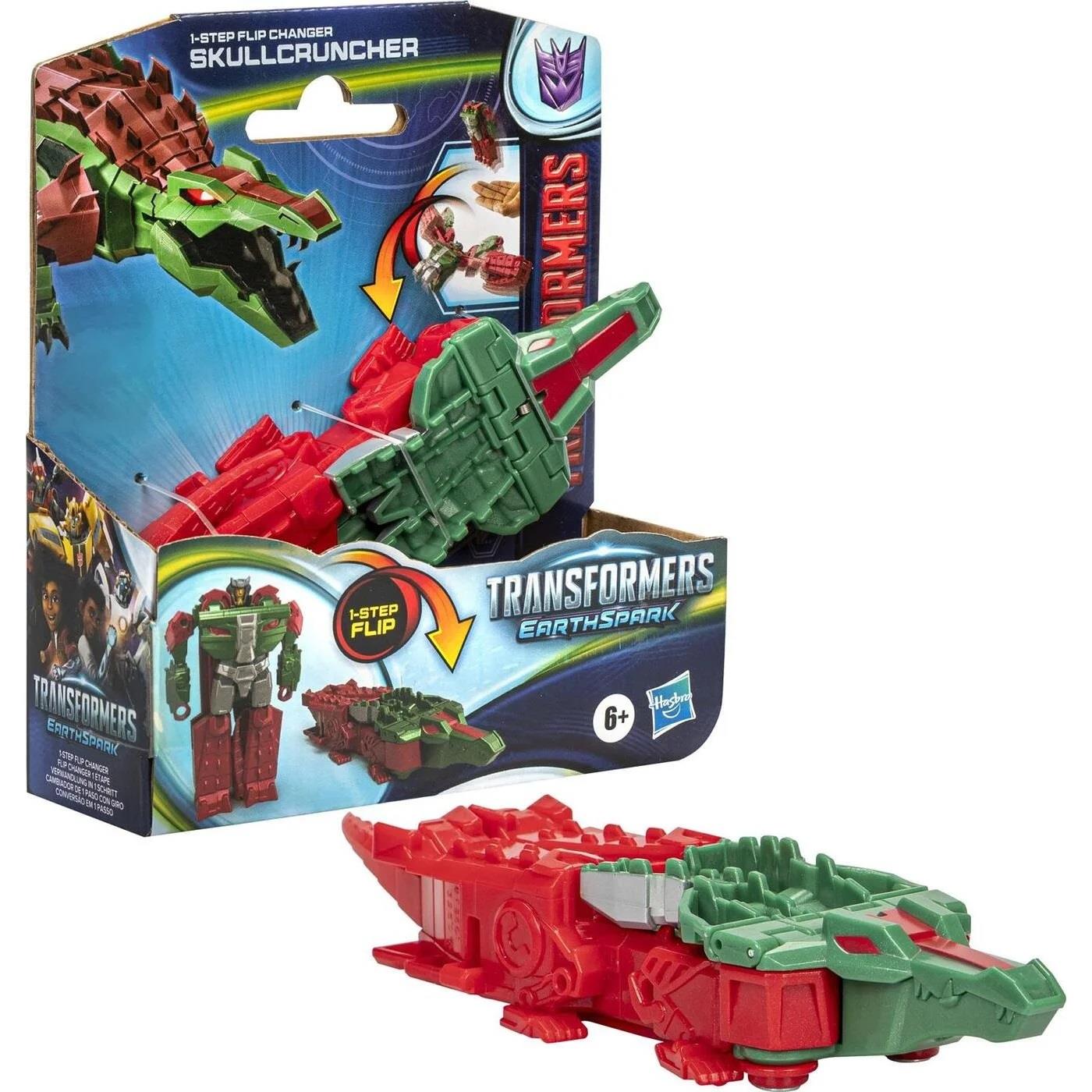 Kolleksiyon Karakterleri, Transformers, Transformers Earthspark Tek Adımda Dönüşen Figür Skullcruncher F6229 F8661