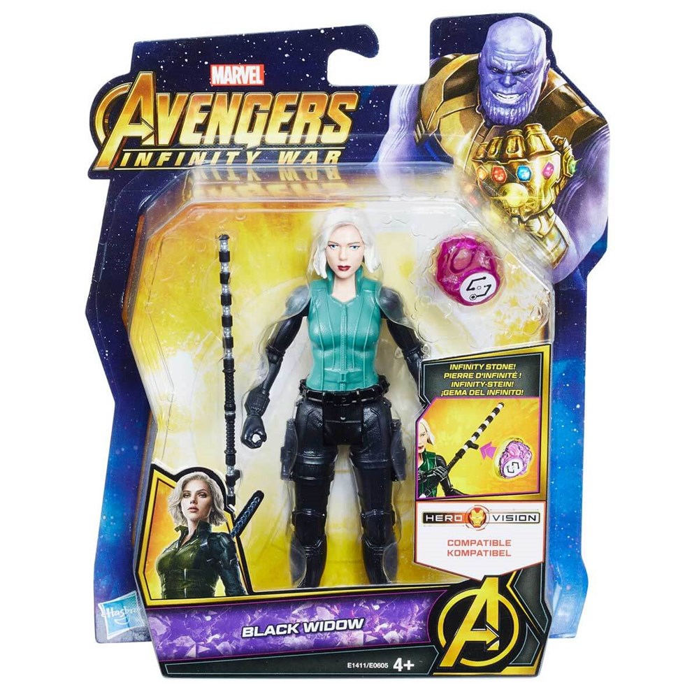 Avengers Infinity War Figür ve Sonsuzluk Taşı - Black Widow E1411 E0605