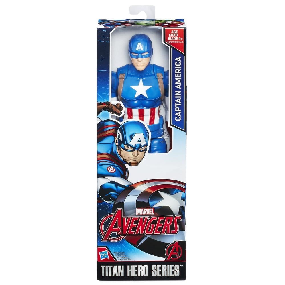 Marvel Avengers Titan Hero Captain America Figür 30cm C0757 B6660
